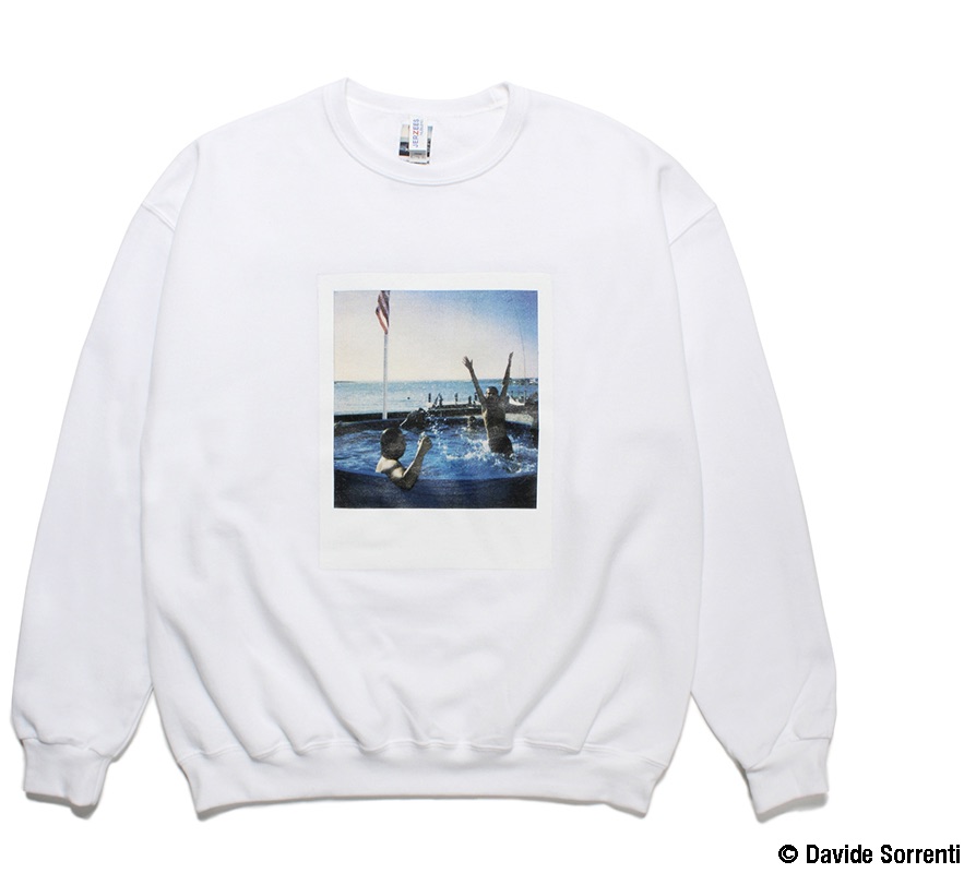 WACKO MARIA / DAVIDE SORRENTI / CREW NECK SWEAT SHIRT ( TYPE-2