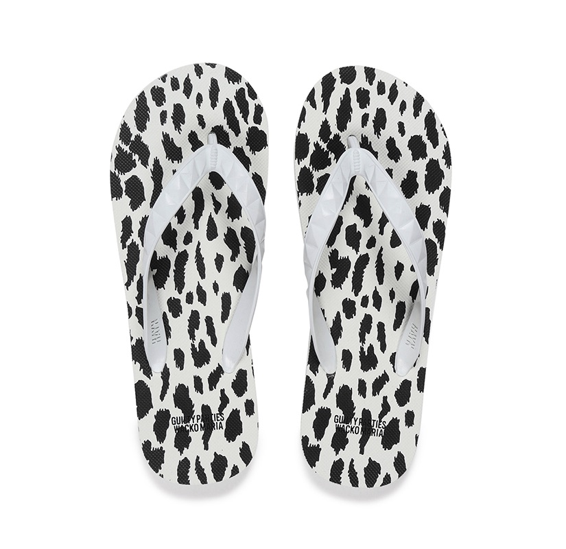 WACKO MARIA HAYN / LEOPARD BEACH SANDALS - サンダル