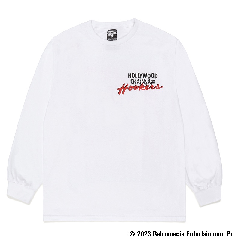 WACKO MARIA / HOLLYWOOD CHAINSAW HOOKERS / LONG SLEEVE T-SHIRT HCH