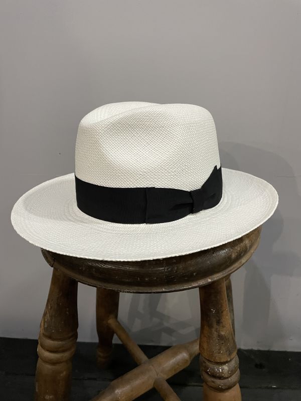 WACKO MARIA HAT-04-JOHNNY-WHITE-BRISA - www.joiedevieinteriors.com