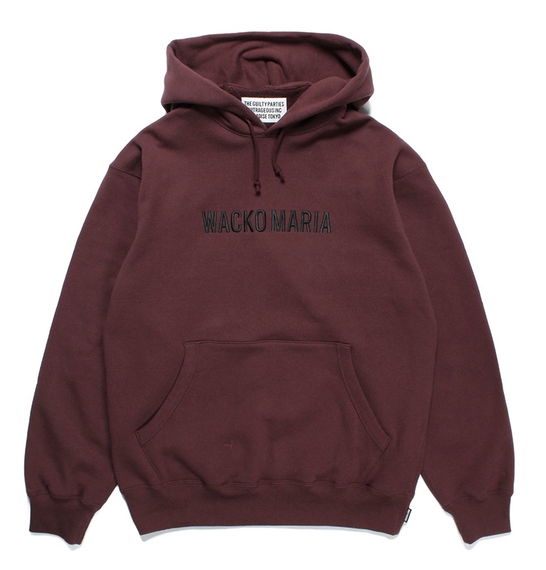 WACKO MARIA / MIDDLE WEIGHT PULL OVER HOODED SWEAT SHIRT 23FW-WMC ...