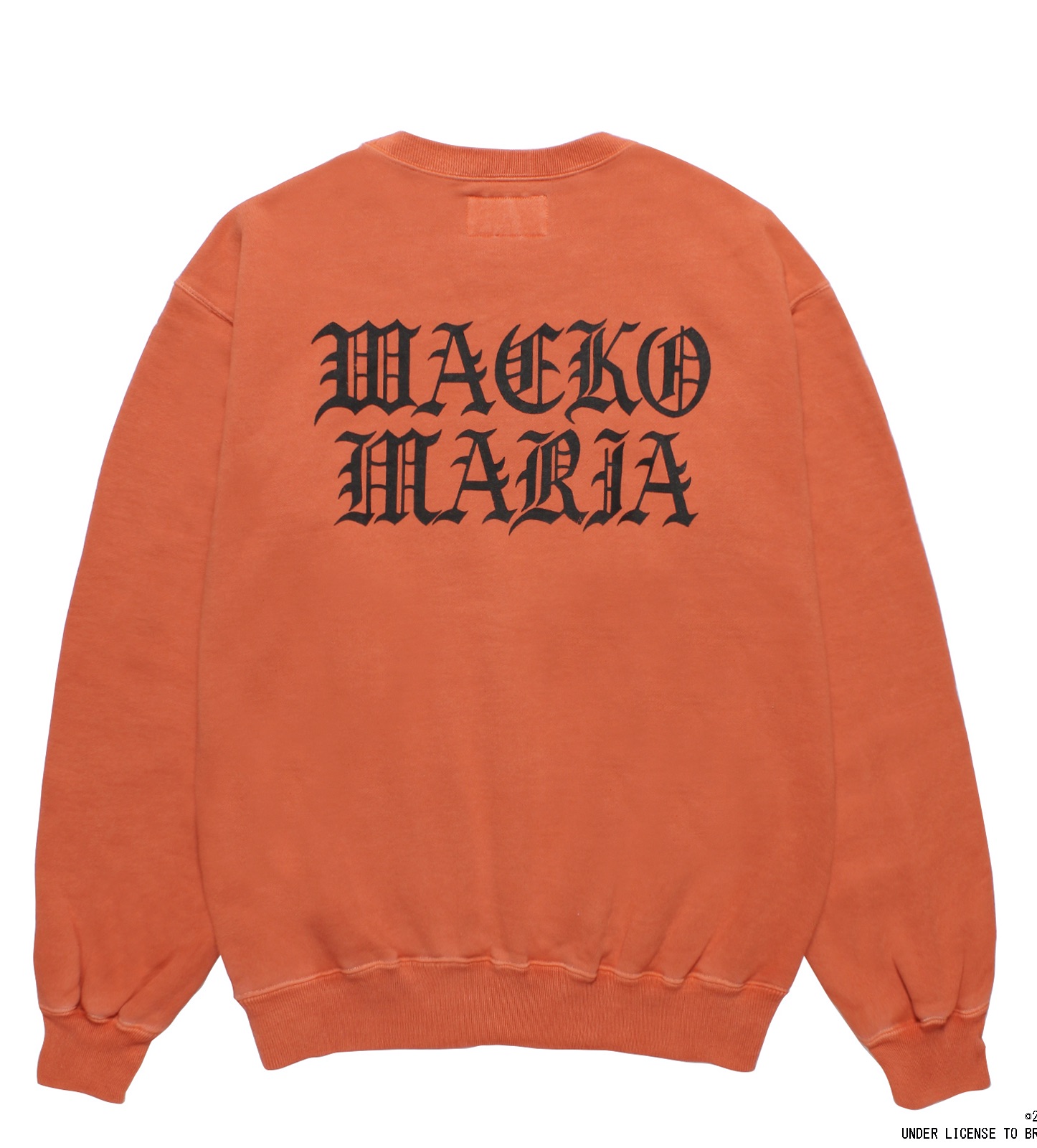 WACKO MARIA / DEATH ROW RECORDS / GARMENT DYED SWEAT SHIRT